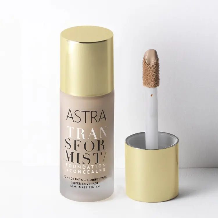 ASTRA FOUNDATION & CONCEALER TRANSFORMSIT 01N