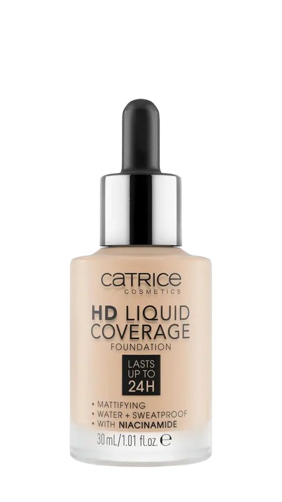 CATRICE FOUNDATION HD LIQUID COVERAGE 010 LIGHT BEIGE