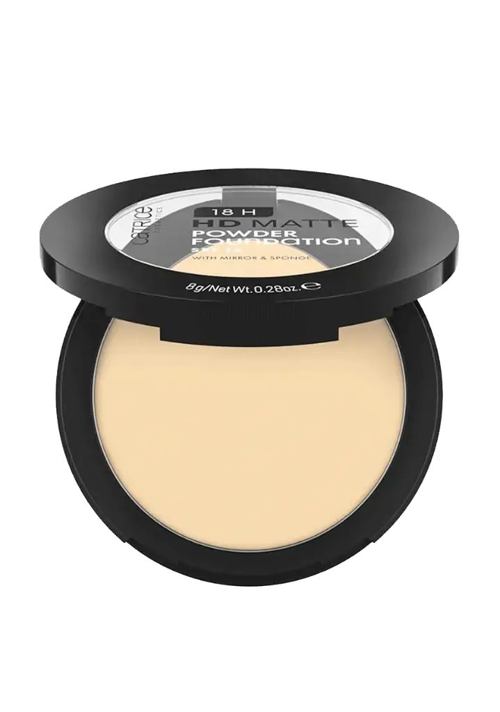 CATRICE POWDER HD MATTE 18H SPF15 010W