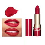 CLARINS LIPSTICK ROUGE VELVET 742V JOLI ROUGE
