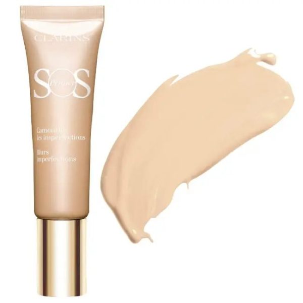 CLARINS PRIMER SOS 02 PEACH BLURS