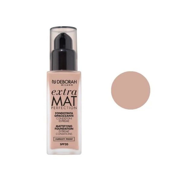 DEBORAH FOUNDATION SPF20 EXTRA MATTE PERFECTION 01