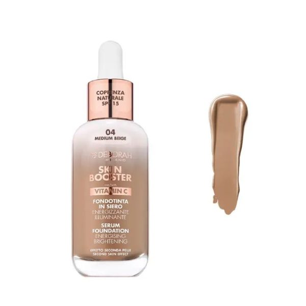 DEBORAH SERUM FOUNDATION SKIN BOOSTER VITAMIN C 04 MEDIUM BEIGE