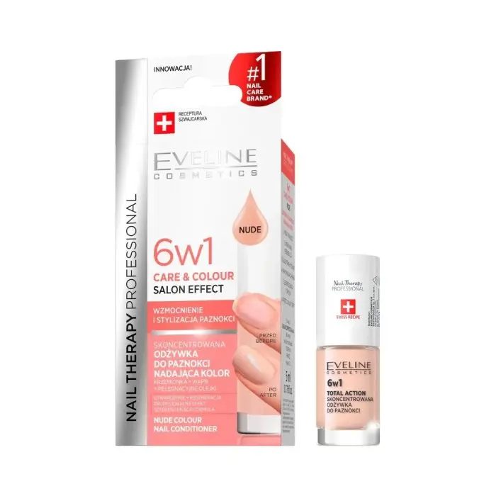EVELINE Nail Therapy 6IN1 NUDE