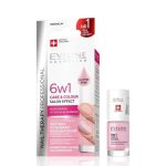 EVELINE Nail Therapy 6IN1 SHIMMER PINK
