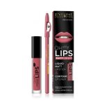 EVELINE SETS OH! MY LIPS MATT LIP KIT 07 BABY NUDE