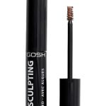 GOSH EYEBROW MASCARA BROW SCULPTING FIBRE GEL 001 Nutmeg