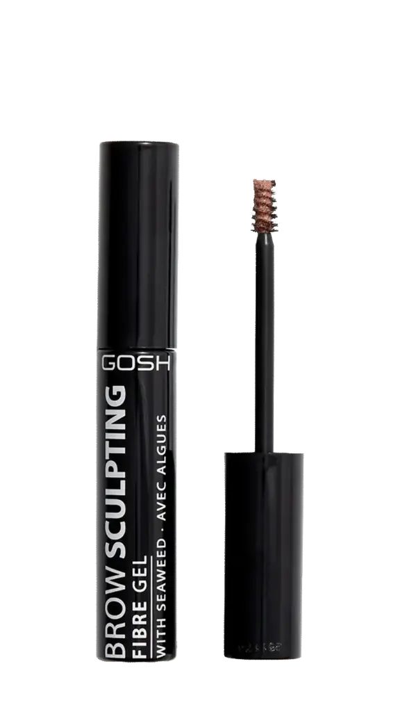 GOSH EYEBROW MASCARA BROW SCULPTING FIBRE GEL 001 Nutmeg