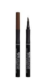 GOSH EYEBROW PENCIL BROW HAIR STROKE 003 Dark Brown