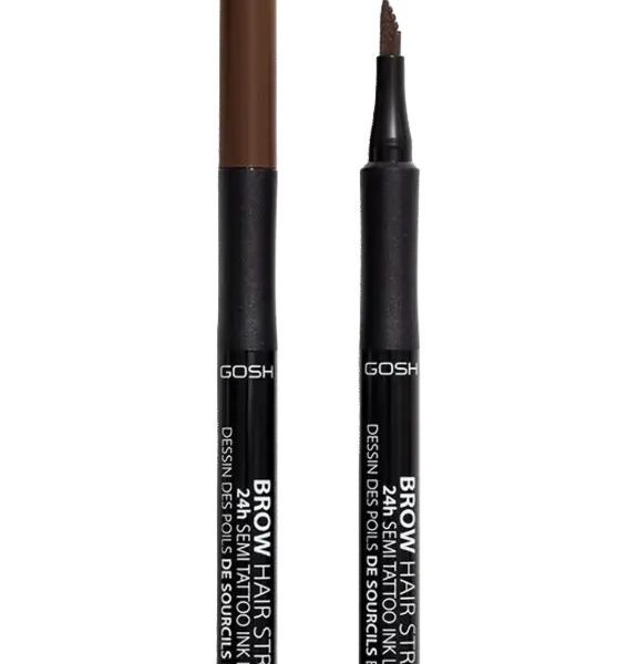 GOSH EYEBROW PENCIL BROW HAIR STROKE 003 Dark Brown