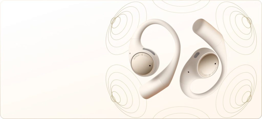 سماعات لاسلكية HONOR Earbuds Open Open-Ear Bluetooth TWS Earbuds أسود