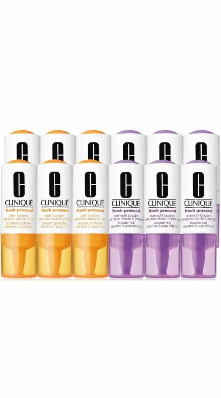 img-1097.jpg CLINIQUE FRESH PRESSED DAILY OVERNIGHT BOOSTERS 12PCS - الصورة 1