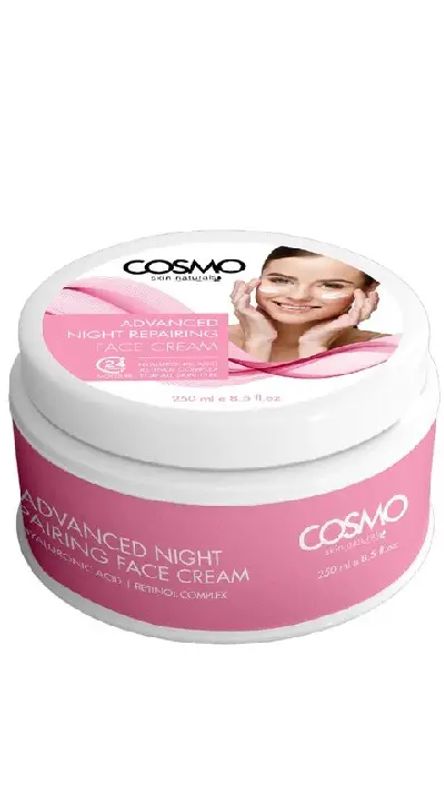 img-1140.jpg COSMO FACE CREAM HYALURONIC ACID 250ML - الصورة 1