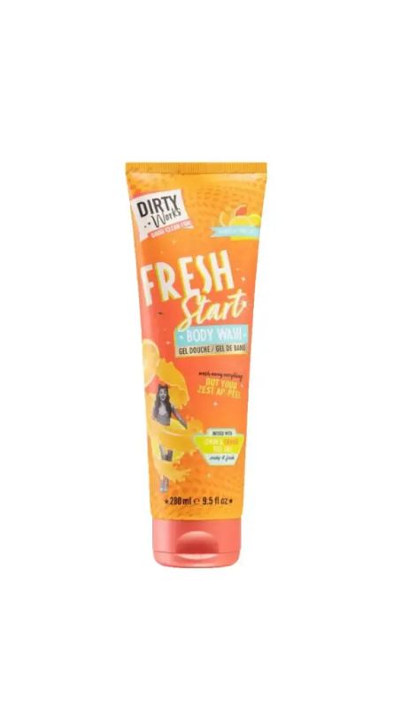 img-1235.jpg DIRTY WORKS BODY WASH GEL FRESH START 280 ML - الصورة 1
