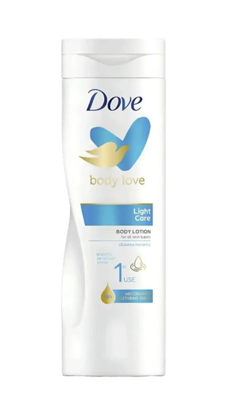 img-1274.jpg DOVE BODY LOTION LIGHT CARE 400ML - الصورة 1