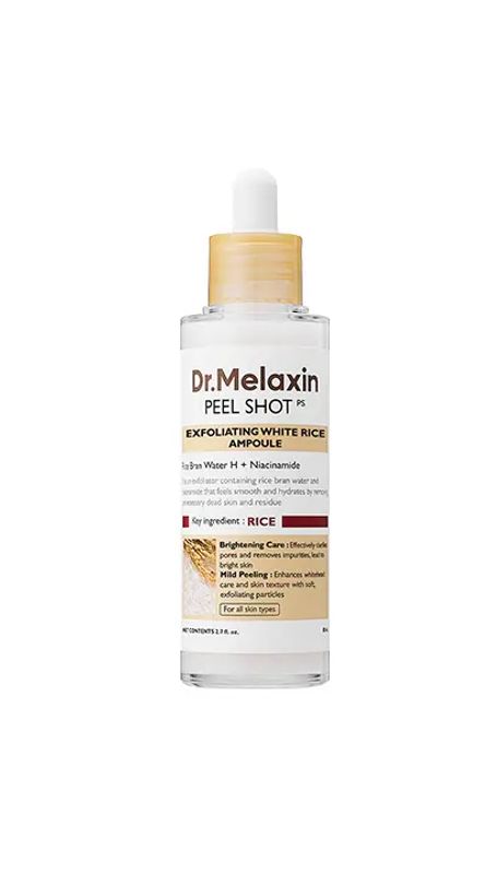 img-1374.jpg DR. MELAXIN WHITE RICE FACIAL SCRUB AMPOULE 80ML - الصورة 1