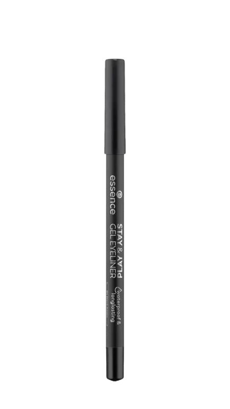 img-153.jpg ESSENCE EYE PENCIL STAY & PLAY BLACK RAVEN 01 - الصورة 1