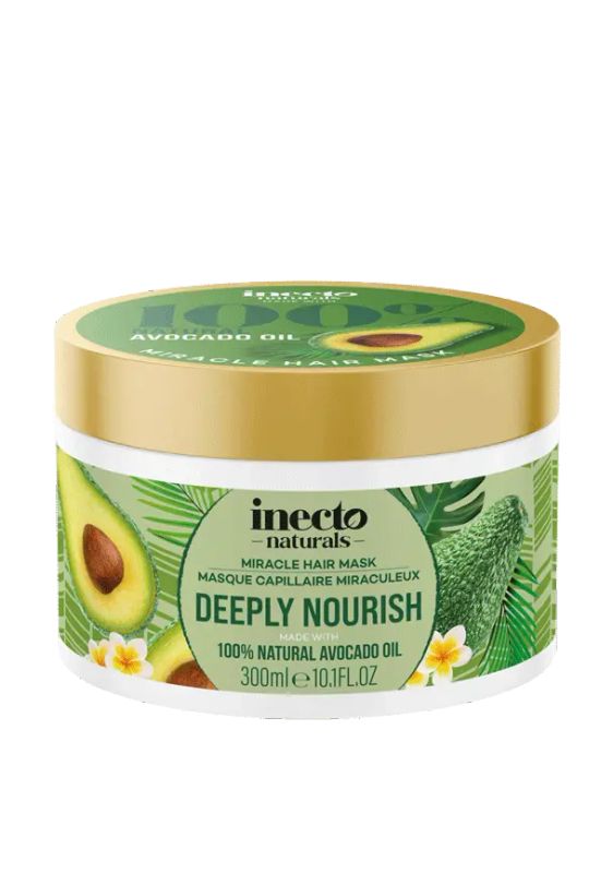 img-2137.jpg INECTO NATURALS MIRACLE HAIR MASK AVOCADO OIL 300ML - الصورة 1