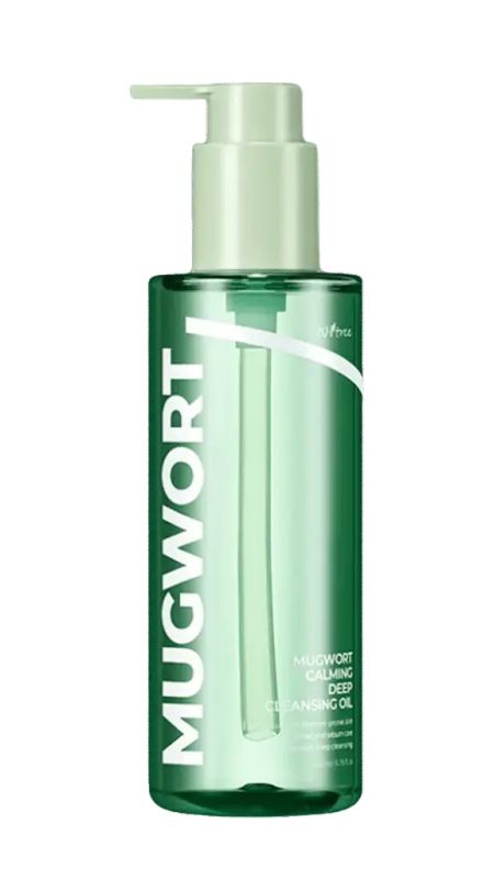 img-2178.jpg ISNTREE MUGWORT CALMING DEEP CLEANSING OIL 200ML - الصورة 1