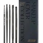 JESSUP MAKEUP SET BRUSH ELEGANT BLACK T337 10PCS