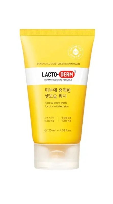 img-2438.jpg LACTO-DERM FACE & BODY WASH FOR DRY IRRITATED SKIN 120 ML - الصورة 1