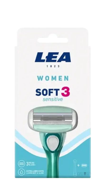 img-2454.jpg LEA HAIR REMOVAL DEVICES AND RAZORS RAZORS WOMEN SOFT SENSITIVE - الصورة 1