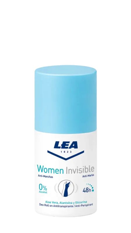 img-2474.jpg LEA DEODORANT ROLL-IN WOMEN INVISIBLE 50 ML - الصورة 1