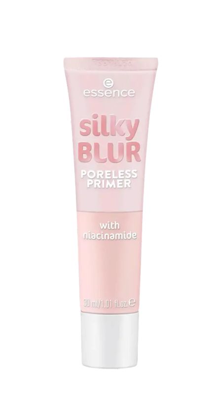 img-254.jpg ESSENCE PRIMER SILKY BLUR WITH NIACINAMIDE 30 ML - الصورة 1