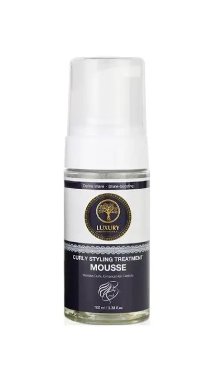 img-2699.jpg LUXURY CREAMS AND MASKS HAIR MOUSSE CURLY STYLING 100 ML - الصورة 1