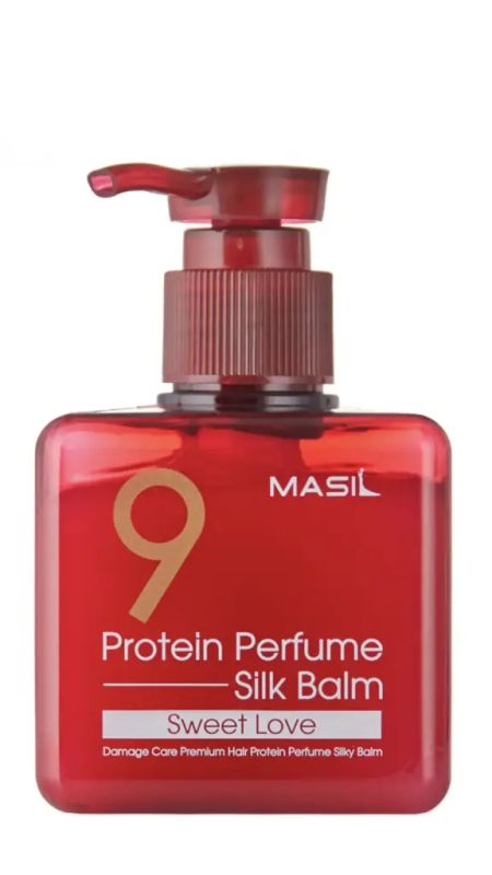 img-2850.jpg MASIL LEAVE-IN 9 PROTEIN PERFUME SILK BALM SWEET LOVE 180 ML - الصورة 1