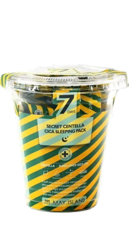 img-2854.jpg MAY ISLAND NIGHT MASK SECRET CENTELLA CICA 12PCS - الصورة 1