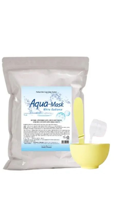 img-2871.jpg MEDIFLOWER AQUA MASK WHITE RADIANCE 700G - الصورة 1