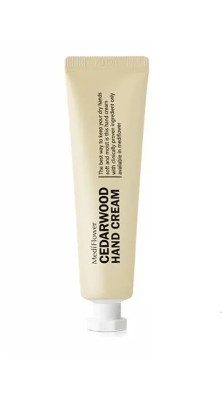 img-2882.jpg MEDIFLOWER CEDAR WOOD HAND CREAM 30G - الصورة 1