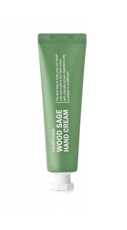 img-2899.jpg MEDIFLOWER WOOD SAGE HAND CREAM 30G - الصورة 1