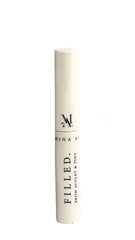 img-2924.jpg MINA ALSHEIKHLY EYEBROW MASCARA FILLED BROWN - الصورة 1