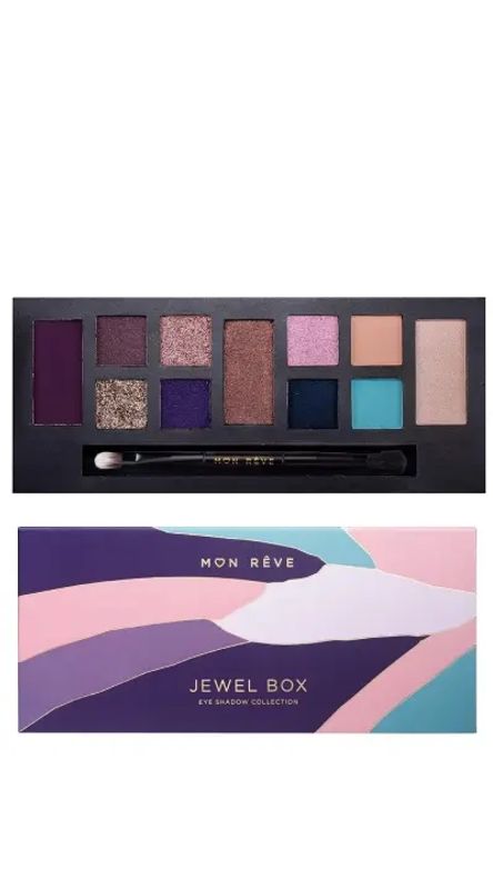 img-2967.jpg MON REVE EYE SHADOW PALLETE JEWEL BOX - الصورة 1