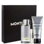 MONT BLANC PERFUME SET EXPLORER PLATINUM 3 PCS