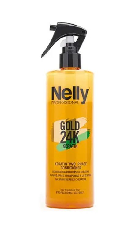 img-3139.jpg NELLY HAIR SPRAY CONDITIONER GOLD 24K KERATIN 400 ML - الصورة 1