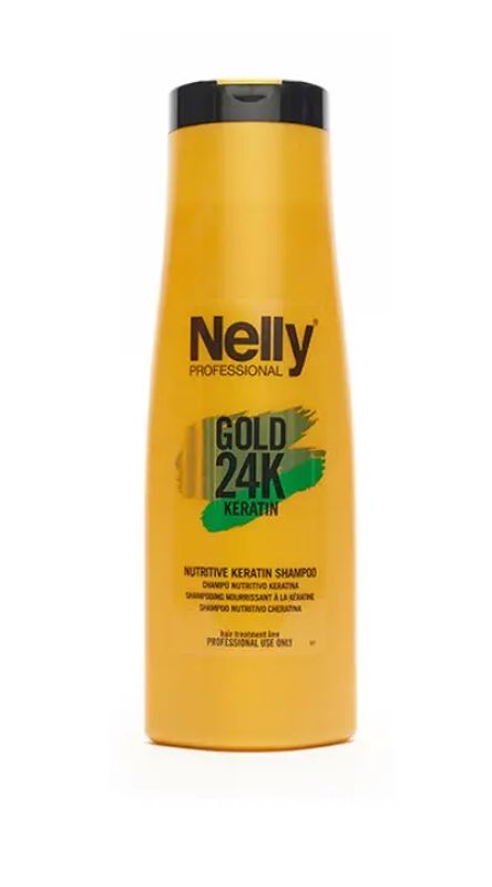 img-3145.jpg NELLY SHAMPOO GOLD 24K KERATIN 400 ML - الصورة 1