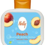 NELLY BODY WASH & BATH PEACH 750 ML