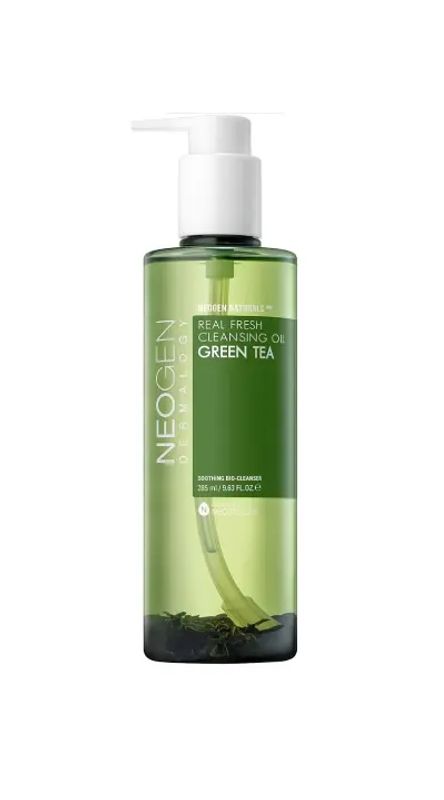 img-3167.jpg NEOGEN REAL FRESH CLEANSING OIL GREEN TEA 285ML - الصورة 1