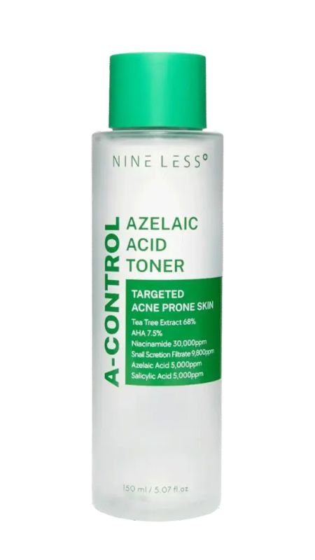 img-3190.jpg NINE LESS TONER A-CONTROL AZELAIC ACID 150 ML - الصورة 1