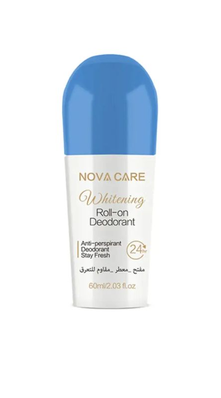 img-3195.jpg NOVA CARE DEODORANT ROLL-ON WHITENING 24H WILD BLUEBELL 60 ML - الصورة 1