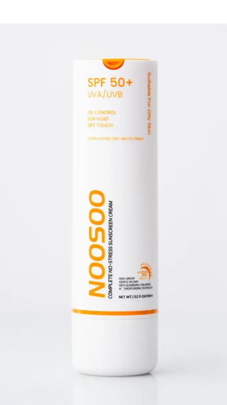 img-3212.jpg NOOSOO SUN SCREEN CREAM +50SPF FOR OILY SKIN 45 ML - الصورة 1