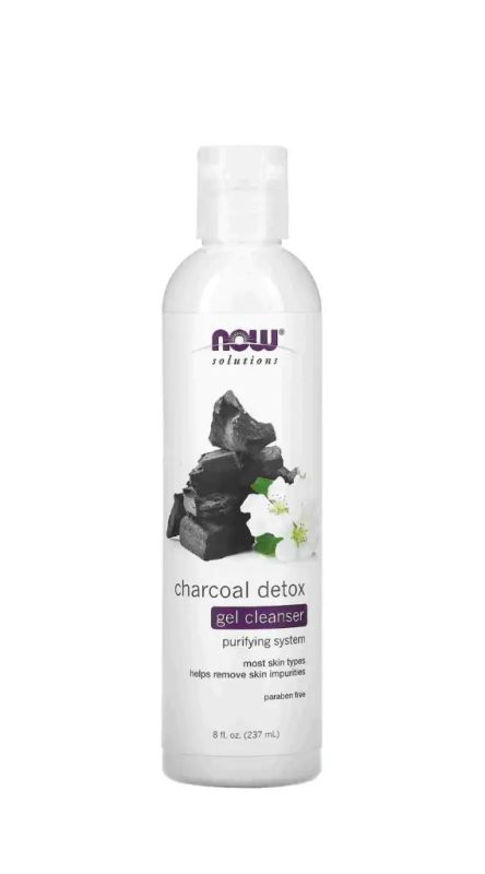 img-3222.jpg NOW FACE WASH GEL CHARCOAL DETOX 237 ML - الصورة 1