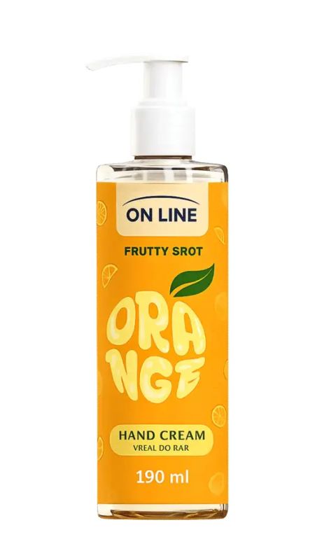 img-3345.jpg ON LINE HAND CREAM ORANGE 190 ML - الصورة 1