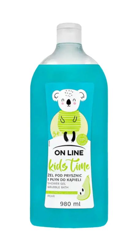 img-3346.jpg ON LINE BODY WASH KIDS TIME 2IN1 PEAR 980 ML - الصورة 1