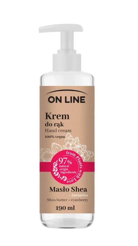 img-3362.jpg ON LINE HAND CREAM SHEA BUTTER & CRANBERRY 190 ML - الصورة 1