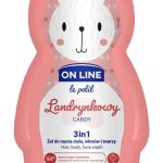 ON LINE KIDS WASH 3IN1 CANDY 350 ML