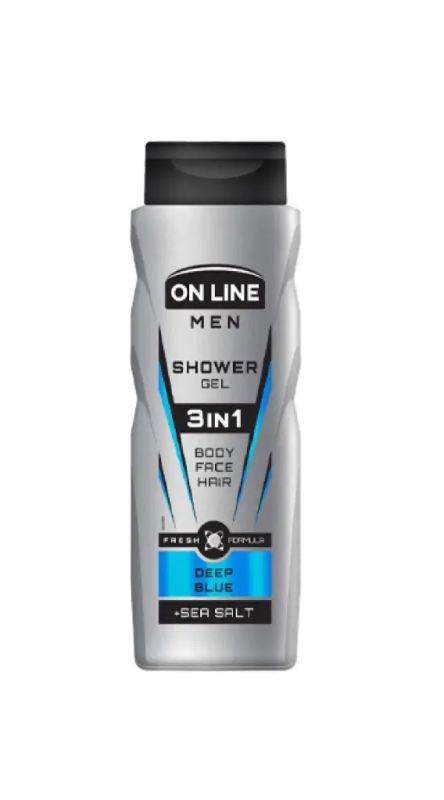 img-3370.jpg ON LINE MEN WASH 3IN1 DEEP BLUE 400 ML - الصورة 1